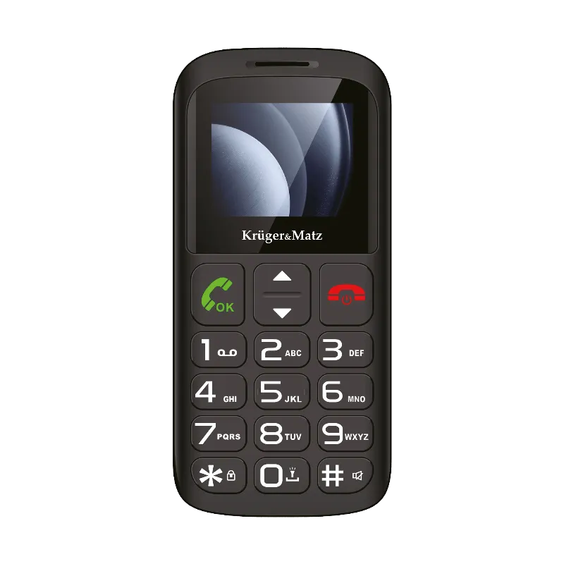 Telefon GSM Seniori Buton SOS Kruger&Matz