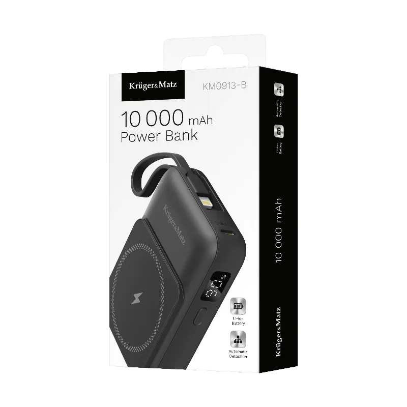 Power Bank 10000 MAH MAG Safe Kruger&Matz
