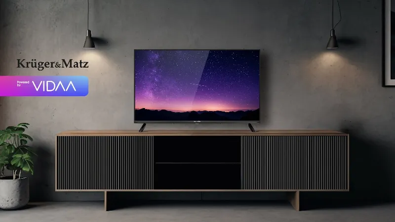 TV Full HD 40 Inch 101CM Smart Vidaa Kruger&Matz