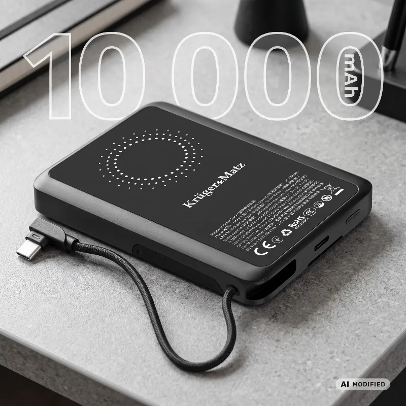 Power Bank 10000 MAH Li-Pol Certified Ccc Asia KM