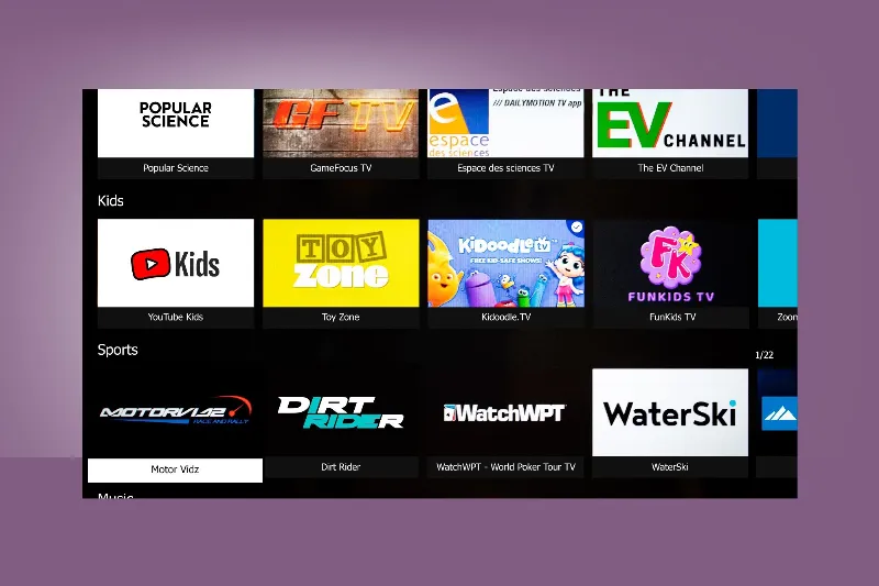 TV Ultrahd 4K 55 Inch 140CM Smart Vidaa Kruger&Matz