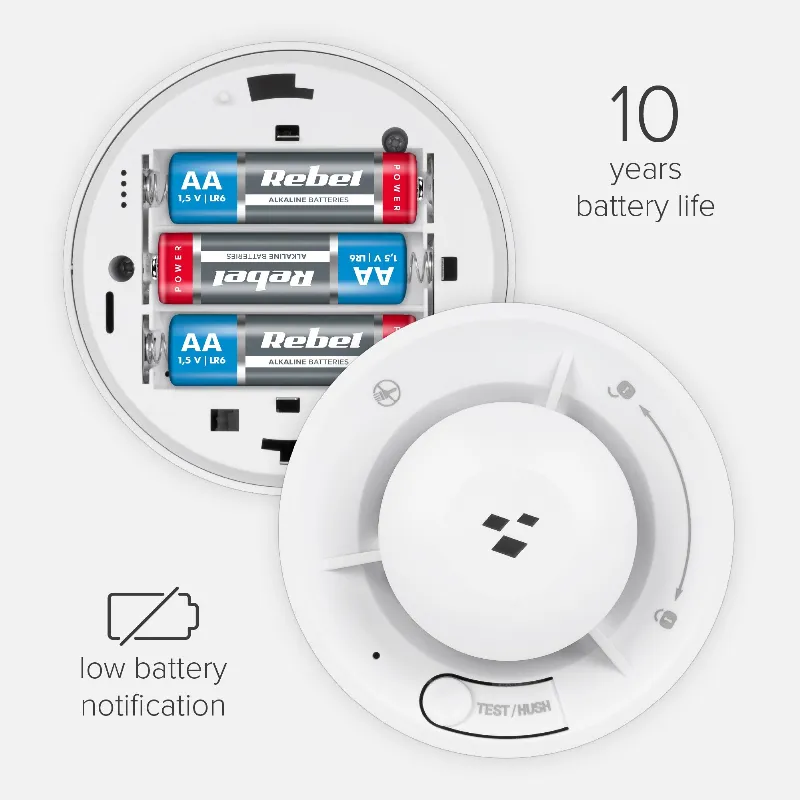 Senzor Smart Wi-Fi Fum Tuya Kruger&Matz