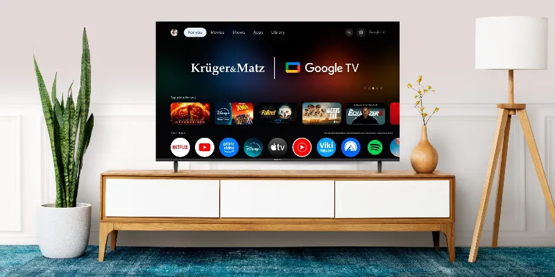 Google Smart TV 5.0 65 inch 163CM Ultrahd 4K Kruger&Matz