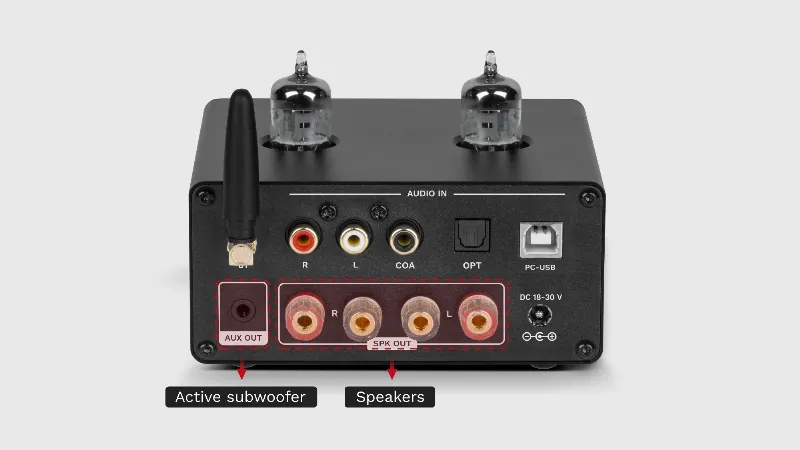 Amplificator Stereo Lampi 2X100W A80 Pro Kruger&Matz