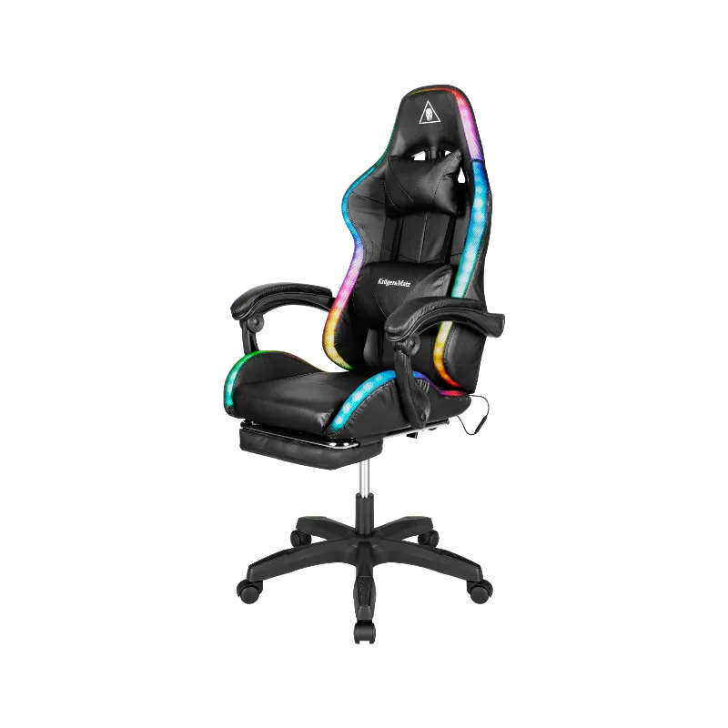 Scaun Gaming Gx-150 Negru LED Kruger&Matz