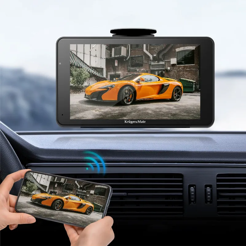 Statie Multimedia Android Auto Apple Car Kruger&Matz