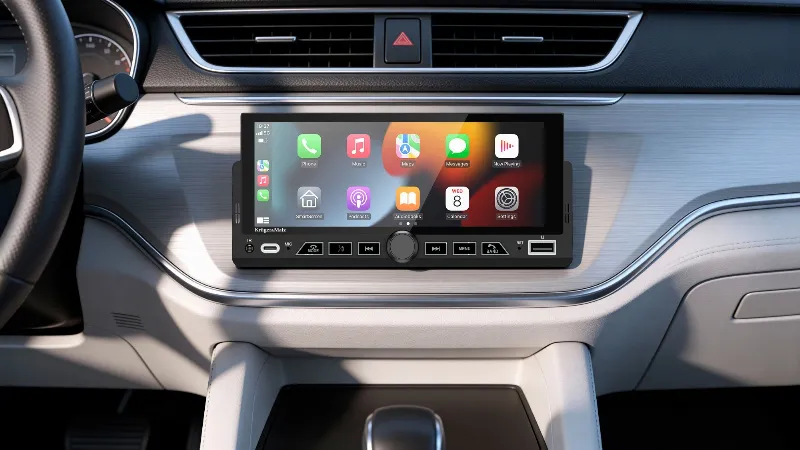 Player Auto 1 din 4X60W Carplay Androidauto Kruger&Matz
