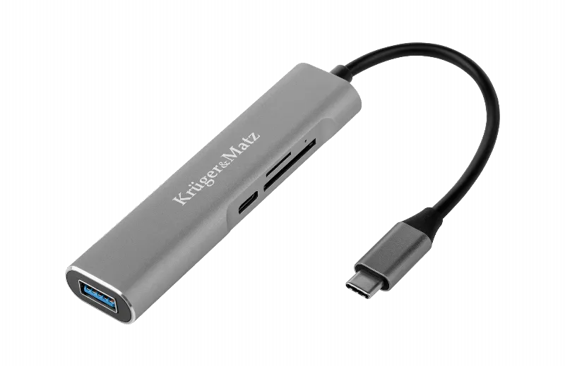 Hub USB Tip C HDMI/USB3.0/SD/Microsd/Tip C