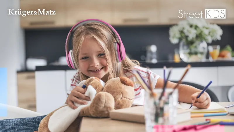 Casti Audio Bluetooth Street Kids Kruger&Matz