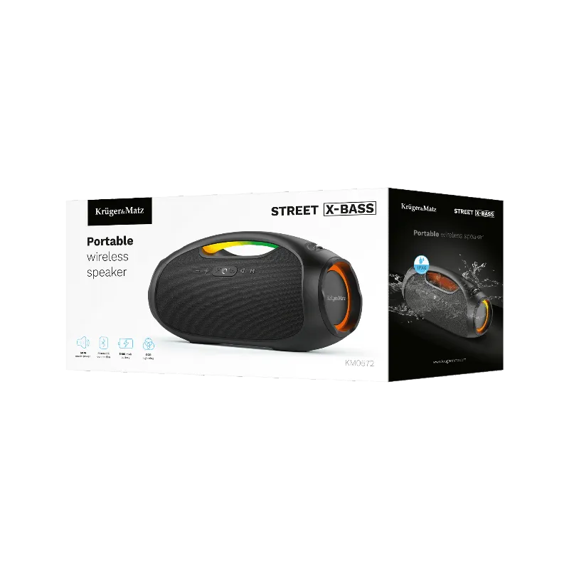 Boxa Bluetooth Portabila Street X-Bass Kruger&Matz