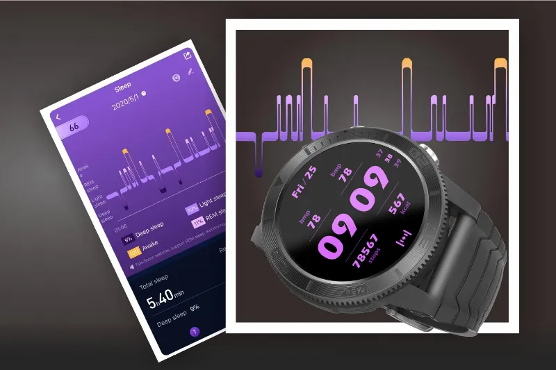 Smartwatch Activity Black GPS Kruger&Matz