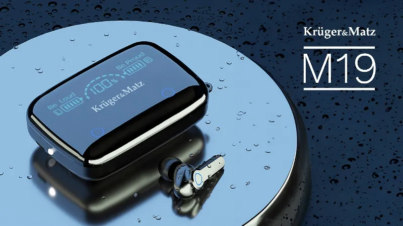 Casti Bluetooth 5.3 Powerbank M19 Kruger&Matz