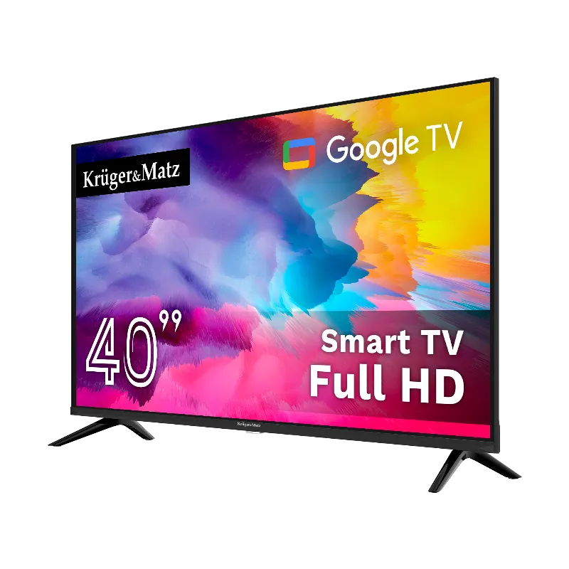 Google Smart TV 40 Inch 101CM H265 HEVC Kruger&Matz