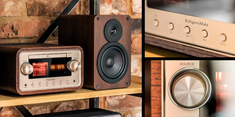 Sistem Hi-Fi Amplificare cu Lampi Kruger&Matz
