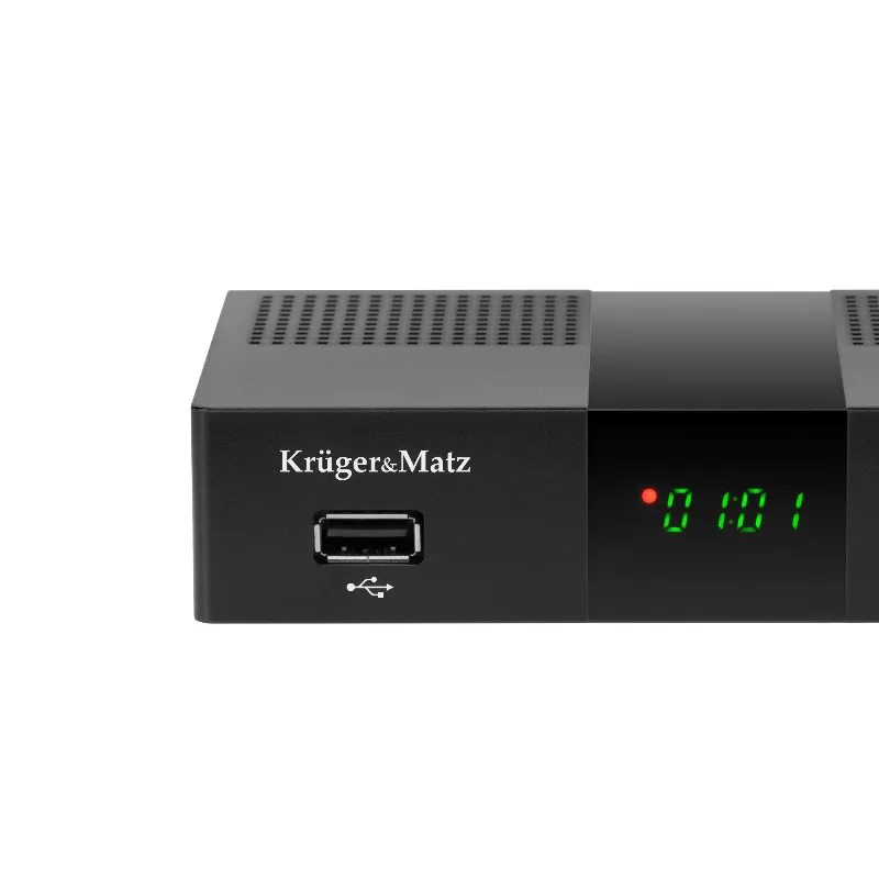 Tuner DVB-T2 H.265 HEVC Kruger&Matz