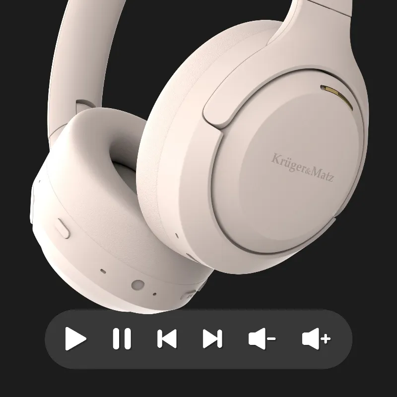 Casti Wireless cu Anc F8A Kruger&Matz