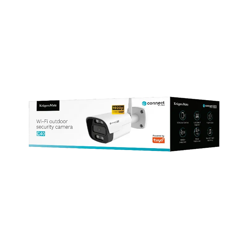 Camera Wifi Connect C40 Tuya Kruger&Matz