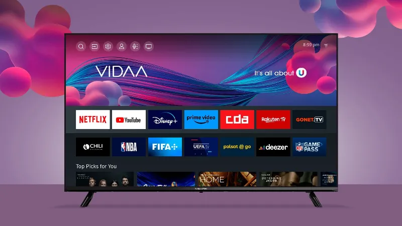 TV Ultrahd 4K 50 Inch 125CM Smart Vidaa Kruger&Matz