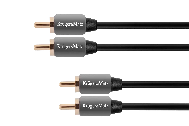 Cablu 2RCA-2RCA 0.5M Kruger&Matz