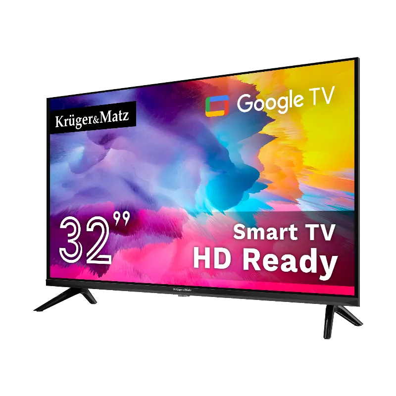 Google Smart TV 32 Inch 81CM H265 HEVC Kruger&Matz