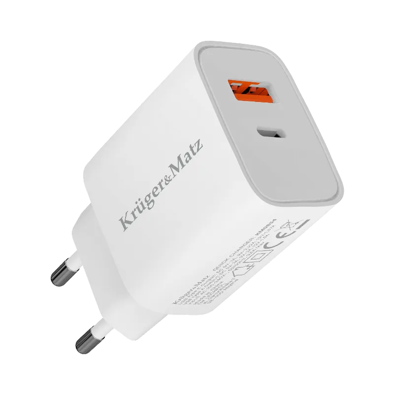 Incarcator Retea Gan PD 2.0 QC 3.0 20W Kruger&Matz