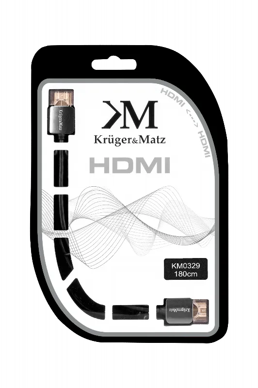 Cablu HDMI - HDMI 4K UHD 1.8M Kruger&Matz