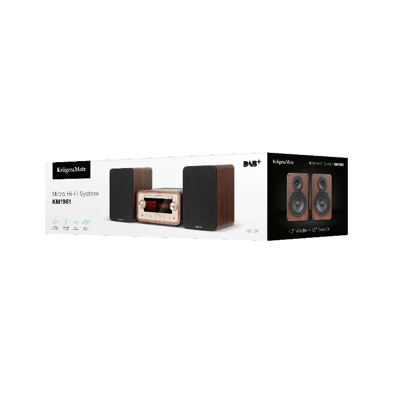 Sistem Hi-Fi Amplificare cu Lampi Kruger&Matz