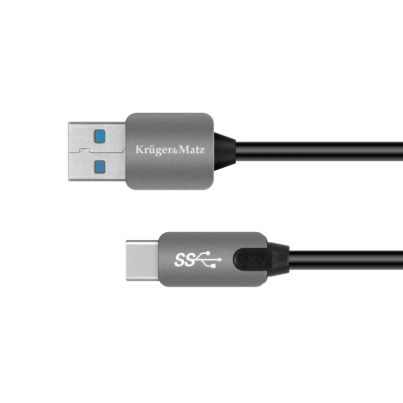 Cablu USB 3.0 Tata - USB Tata Tip C 1.0M Kruger&Matz