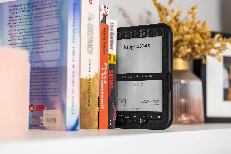 Ebook Reader 6 Inch E-Ink Library 4 Kruger&Matz
