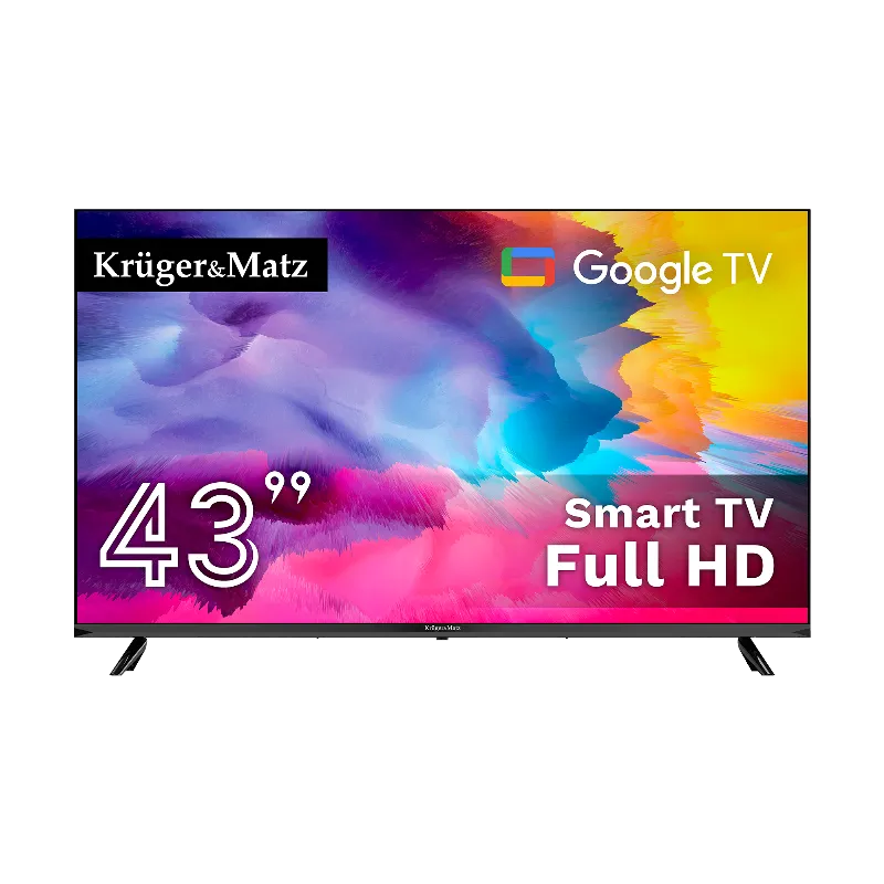 Google Smart TV 5.0 43 Inch 108CM H265 Kruger