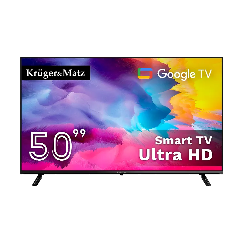 Google Smart TV 50 Inch 126CM Ultrahd 4K Kruger&Matz