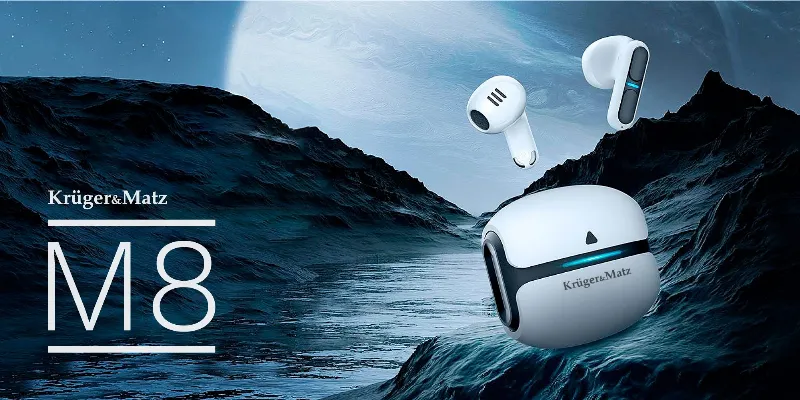 Casti Bluetooth 5.3 TWS M8 Kruger&Matz