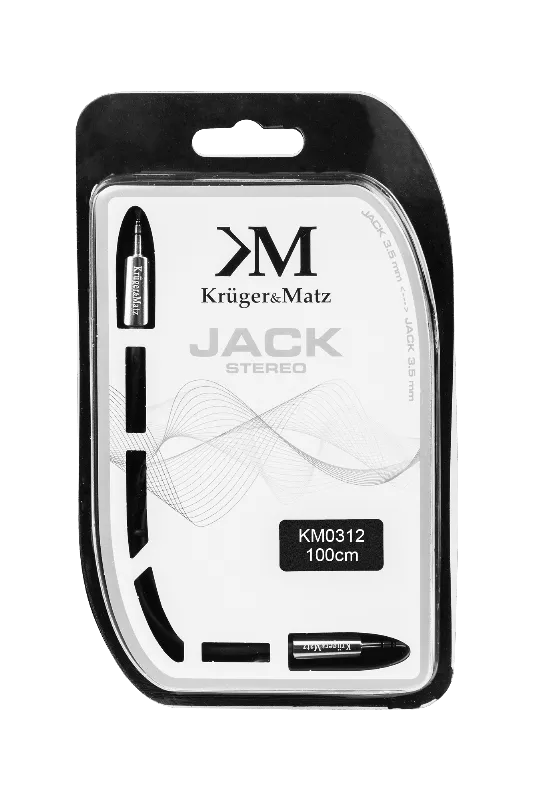 Cablu Jack 3.5-3.5 1.0M Kruger&Matz