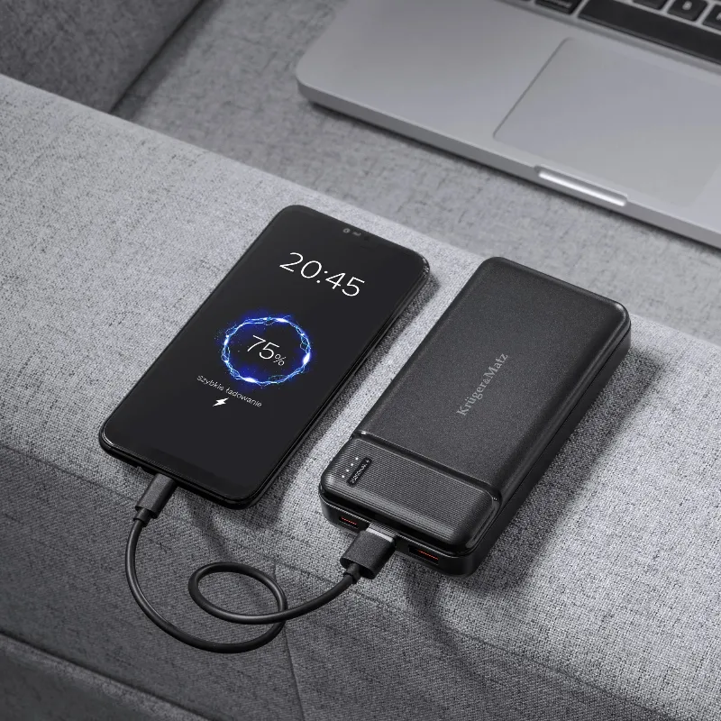Power Bank 20000MAH Li-Pol QC 3.0 PD 3.0 Kruger&Matz