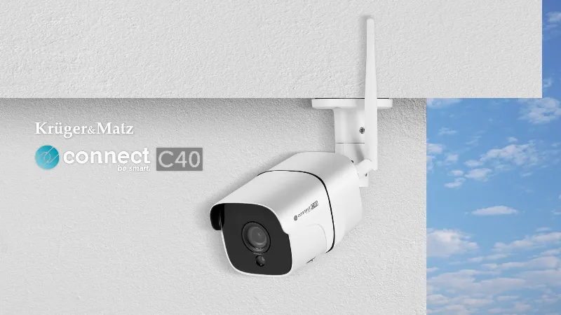 Camera Wifi Connect C40 Tuya Kruger&Matz