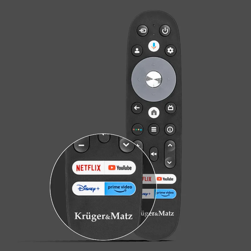 Google Smart TV 65 Inch 163CM Ultrahd 4K Kruger&Matz