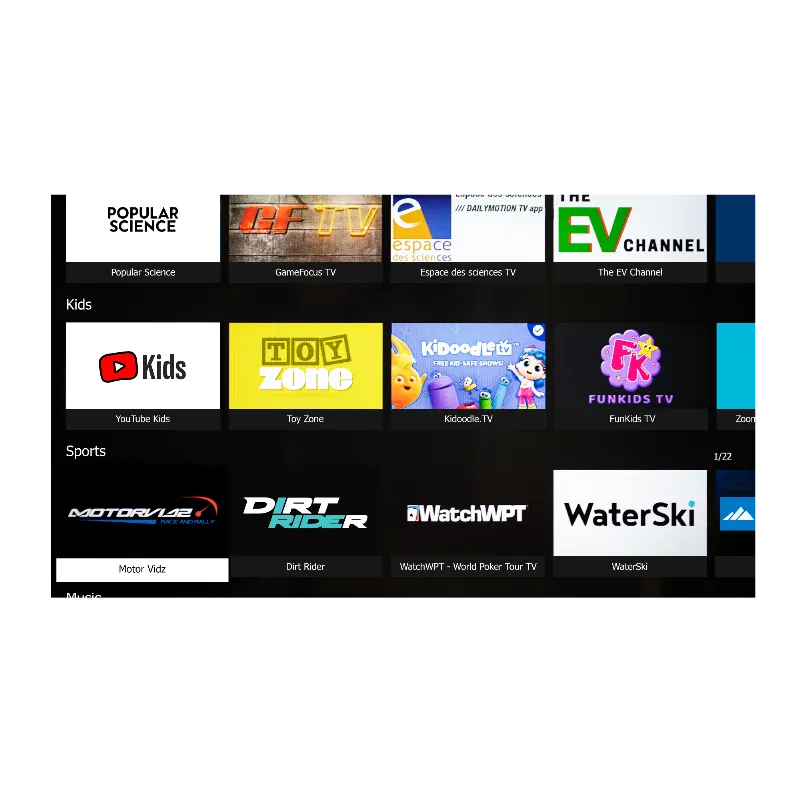 TV Ultrahd 4K 65 Inch 165CM Smart Vidaa Kruger&Matz