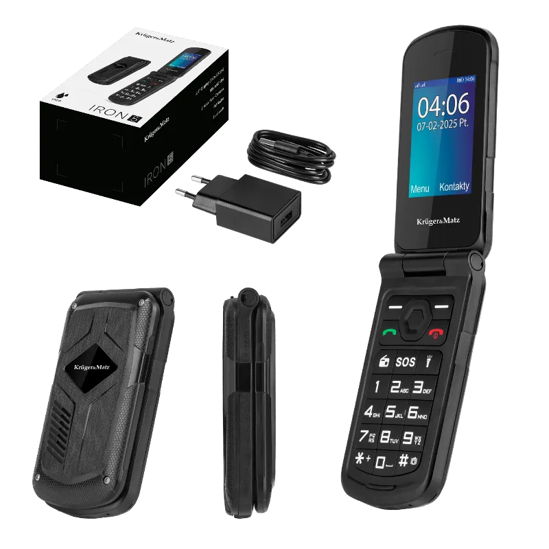 Telefon Rugged Iron 5 Flip Kruger&Matz