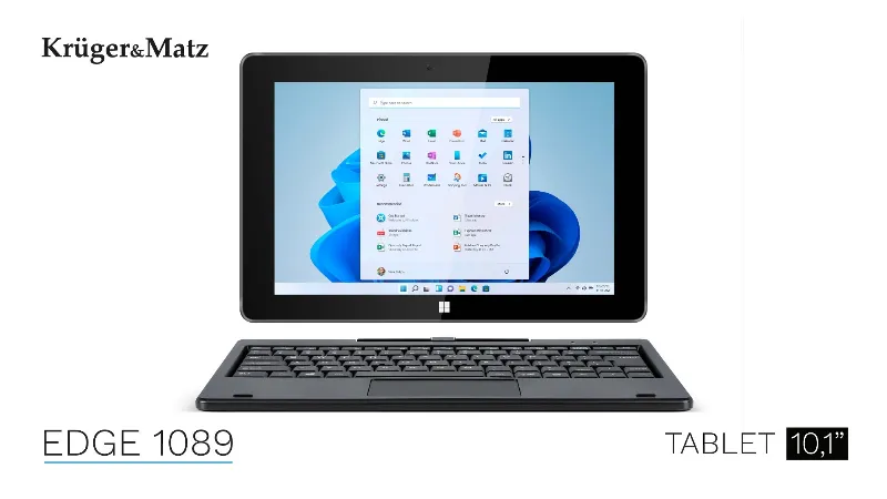 Tableta cu Tastatura 10.1 Edge Windows 11 Pro