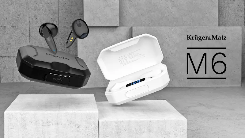 Casti Bluetooth 5.1 M6 Kruger&Matz