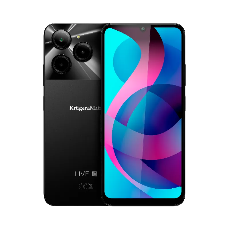 Smartphone Live 12 Negru Kruger&Matz