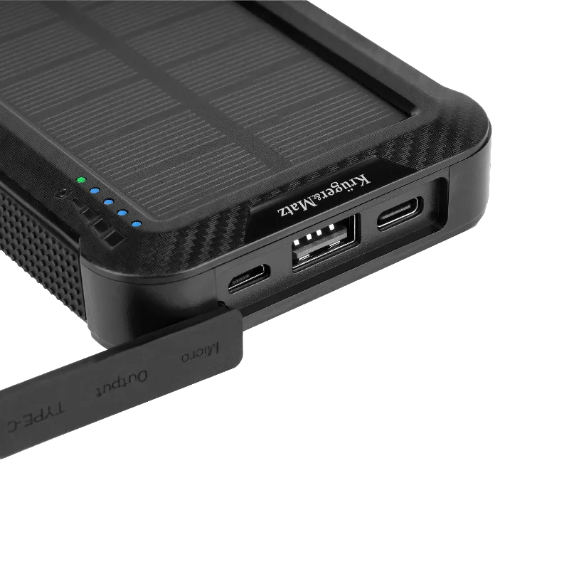 Power Bank Solar 10000 MAH Li-Pol Kruger&Matz