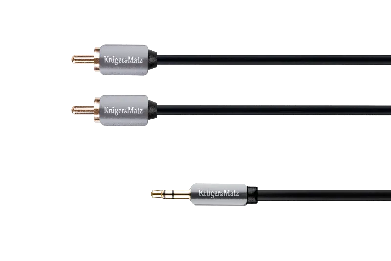 Cablu 3.5-2RCA 1.0M Kruger&Matz