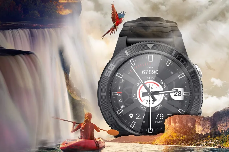 Smartwatch Activity Black GPS Kruger&Matz
