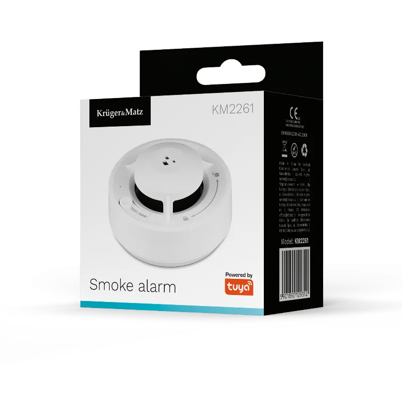Senzor Smart Wi-Fi Fum Tuya Kruger&Matz
