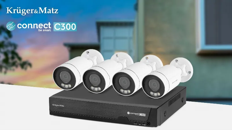 Kit Supraveghere Wifi Connect C300 Tuya Kruger&Matz