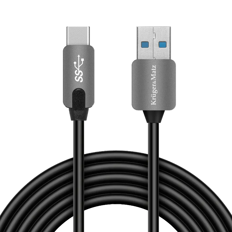 Cablu USB 3.0 Tata - USB Tata Tip C 1.0M Kruger&Matz